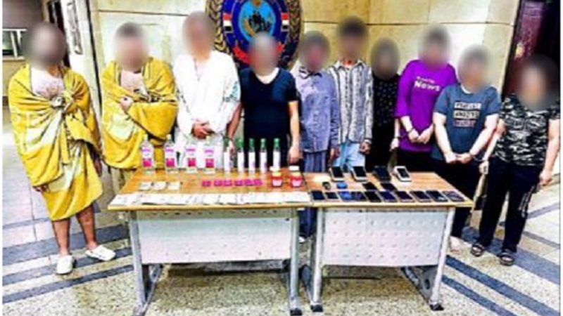 القبض على أجنبي يدير ناد صحي في ممارسة الأعمال المنافية للآداب في الشيخ زايد
